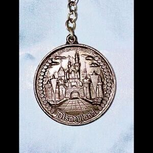 DISNEYLAND BRASS KEY RING